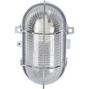 EGB 64000010 Oval-Armatur IP44 max. 60W grau Schiffsarmatur