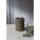 STARtrading LED-Echtwachs-Kerze "Flamme Flow Pillar" 15cm taupe 060-18