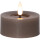 STARtrading LED-Echtwachs-Kerze "Flamme Flow T-Light" taupe 2er-Set 060-10