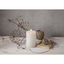 STARtrading LED-Wachskerze "Flamme Flow Big" 27,5cm weiß 061-58