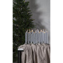 STARtrading Fensterleuchter "Note" grau 151-16