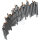 STARtrading Fensterleuchter "Note" grau 151-16
