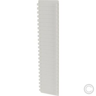 KELECTRIC Blindabdeckung für Verteilergehäuse beige 12 Platzeinheiten, beige, 220mm lang  111406