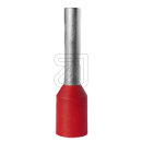 100x EGB 16640000 Aderenhülsen 1,00mm², 8mm rot...