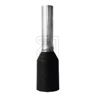 100x EGB 16640500 Aderenhülsen 1,5mm², 8mm schwarz PA isoliert 2810007EGB