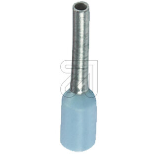100x EGB 16641500 Aderenhülsen0,25mm²,6mm hellblau PA isoliert 2810009EGB