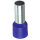 100x EGB 16645500 Aderenhülsen 16,00mm², 18mm blau PA isoliert 2810018EGB