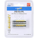 2x HEITECH NiMh-Akku AA HR6 Batterie