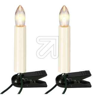 hellum LED Riffelkerzenkette 20flg. 812046