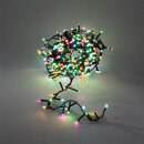 Konstsmide LED Minilichterkette "Cluster" 400 bonbonfarbene LED 3867-505