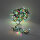 Konstsmide LED Minilichterkette "Cluster" 800 bonbonfarbene LED 3869-505