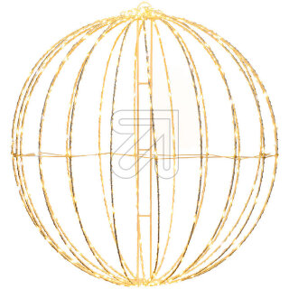Lotti LED Kugel weiß 54cm 75559