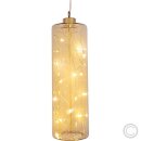 Saico LED-Glaszylinder gold CD73-3020