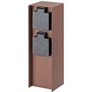 BOLD Steckdosensäule rostfarben IP44 2-fach Steckdose 10818