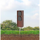 BOLD Steckdosensäule rostfarben IP44 2-fach Steckdose 10818