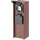 BOLD Steckdosensäule rostfarben IP44 2-fach Steckdose 10818