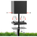 BOLD Steckdosensäule anthrazit IP44 2-fach Steckdose 10614
