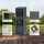 BOLD Steckdosensäule anthrazit IP44 2-fach Steckdose 10614