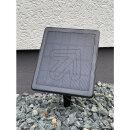BOLD LED-Solarspot 3-er Set Erdspieß "Simon" schwarz IP65 1016