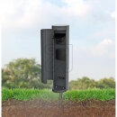 BOLD Steckdosensäule anthrazit IP44 2-fach Steckdose 10632