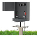 BOLD Energie/Lichtsäule anthrazit IP44 2-fach Steckdose 11773