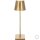 SIGOR NUINDIE LED Akku-Tischleuchte gold 2.2W 180lm 45° rund 2200/2700K 4546101 USB-C