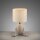 JUST LIGHT Tischleuchte "TED" beige sitzend 14190-39
