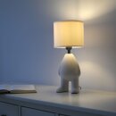 JUST LIGHT Tischleuchte "TED" beige stehend...