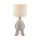 JUST LIGHT Tischleuchte "TED" beige stehend 14191-39
