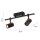 Paul Neuhaus LED-Strahler "Barik" schwarz 2-flg. GU10 6524-18