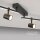 Paul Neuhaus LED-Strahler "Barik" schwarz 4-flg. 6525-18