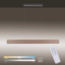 Paul Neuhaus LED-Pendelleuchte "Palma" Holz natur 2465-79