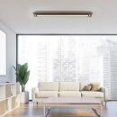 Paul Neuhaus LED-Deckenleuchte "Palma" Holz...