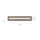 Paul Neuhaus LED-Deckenleuchte "Palma" Holz natur 6142-79