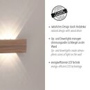 Paul Neuhaus LED-Wandleuchte "Palma" Holz natur 9478-79