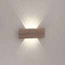 Paul Neuhaus LED-Wandleuchte "Palma" Holz natur 9478-79