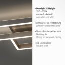 Paul Neuhaus LED-Deckenleuchte "Paan" stahl 45W CCT 6231-55