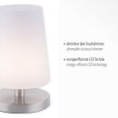Paul Neuhaus LED-Tischleuchte stahl 3000K 3W 4146-55