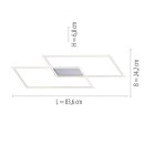Paul Neuhaus LED-Deckenleuchte stahl 3000K 35W 8193-55