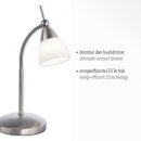 Paul Neuhaus LED-Tischleuchte stahl 3000K 3W 4001-55