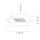 Paul Neuhaus LED-Deckenleuchte stahl 3000K 28W 8192-55