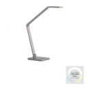 Paul Neuhaus LED-Tischleuchte "Samsky" 8W silber 4304-55