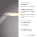 Paul Neuhaus LED-Tischleuchte "Samsky" 8W silber 4304-55