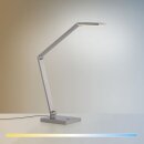 Paul Neuhaus LED-Tischleuchte "Samsky" 8W silber 4304-55