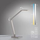 Paul Neuhaus LED-Tischleuchte "Samsky" 8W silber 4304-55