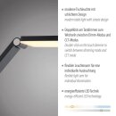 Paul Neuhaus LED-Tischleuchte "Samsky" 8W grau 4304-15