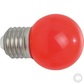 EGB 54236500 LED-Deko-Tropfenlampe E27 IP44  1W 30lm rot