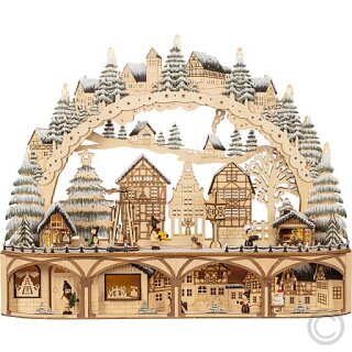 Saico LED-Lichterbogen "Weihnachtsmarkt" CLB00-2220