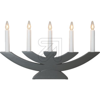 STARtrading - Fensterleuchter "Navida" dunkelgrau 220-04