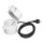 Ledvance Smart+ Plug Steckdose EU für außen IP44 schaltbar weiß/schwarz App Google Alexa Bluetooth